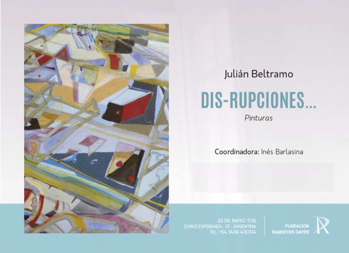 Muestra «Dis-rupciones…» 30 noviembre -5:00 pm - 1 diciembre -8:00 pm