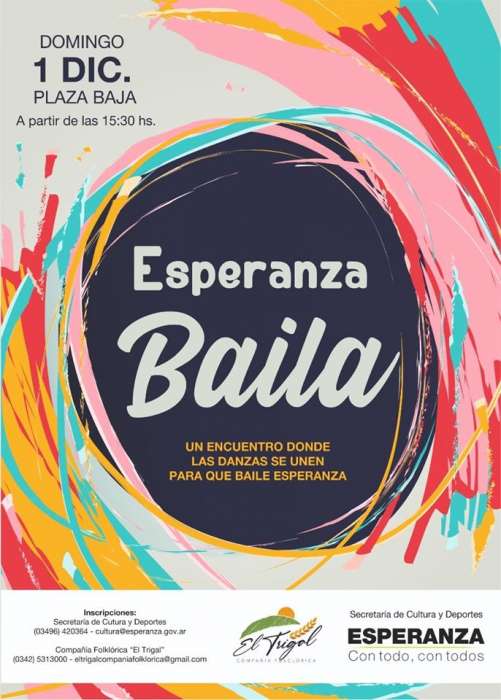 «Esperanza Baila» 1 diciembre -3:30 pm - 8:30 pm