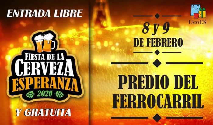 Fiesta de la Cerveza – Esperanza 2020 8 febrero -8:00 pm - 9 febrero -11:30 pm