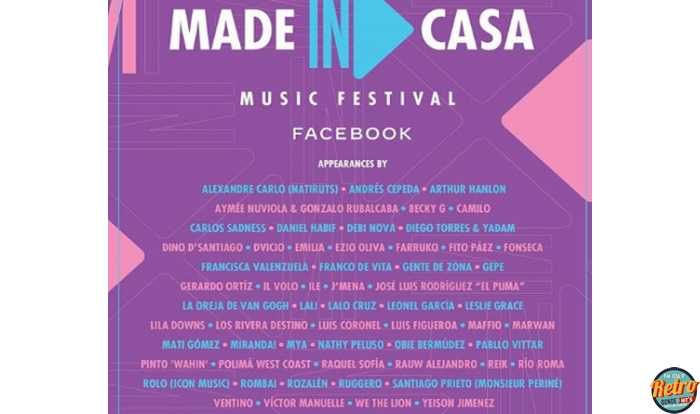 Made In Casa #Desdecasaconmusica Music Festival
